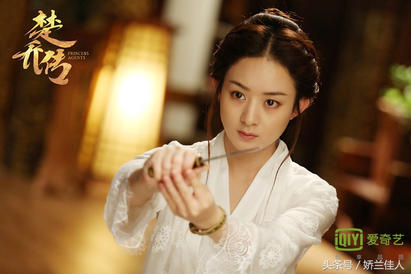 楚乔传李沁装扮比赵丽颖华贵,楚乔传天天向上林更新赵丽颖李沁