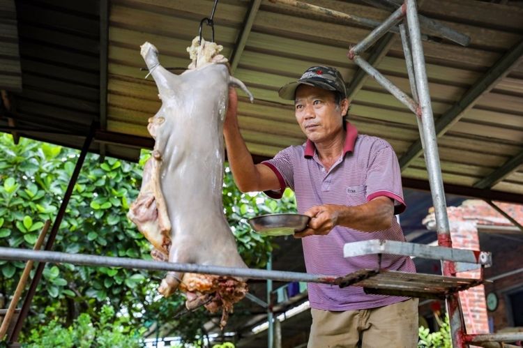 全国各地烤全羊,万人吃烤全羊