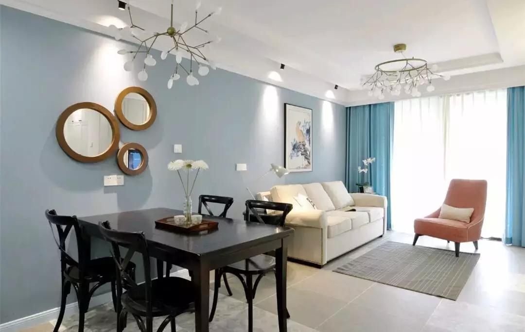 89平美式小三房,光收纳就占15.4%,美得摄人!(附平面图)