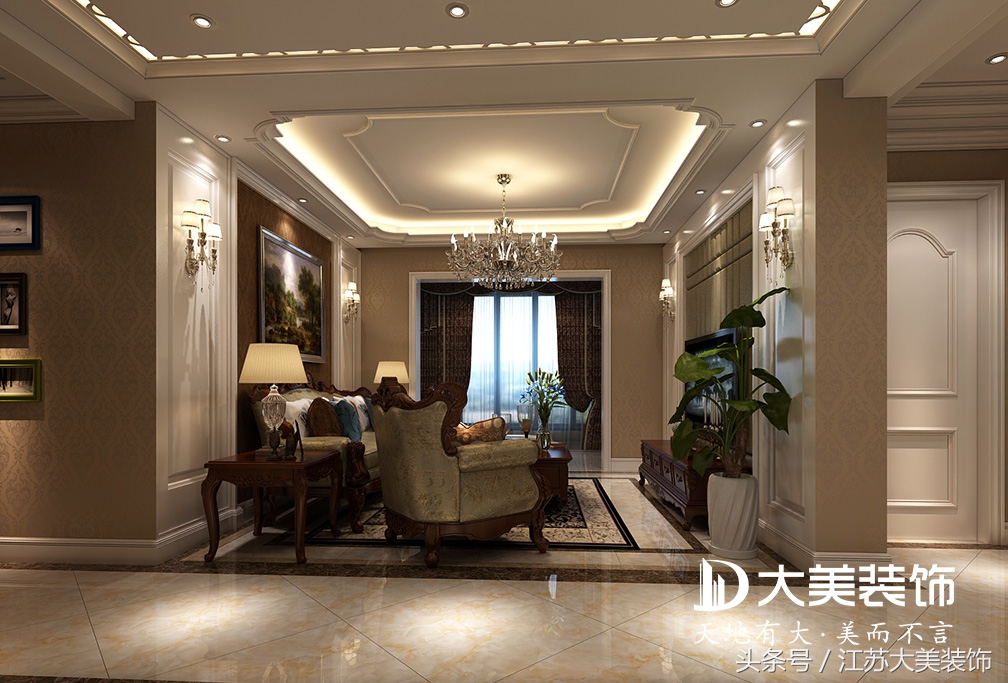 徐州枫林天下110平米三室两厅装修,徐州枫林天下叠加住宅效果图