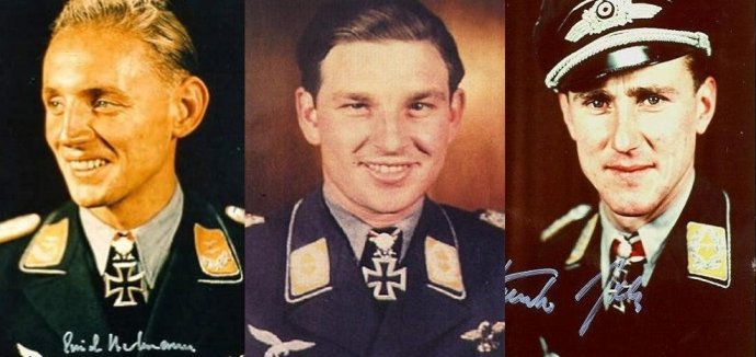 二战德国著名战斗机飞行员,二战德国飞行员冒死拯救敌军