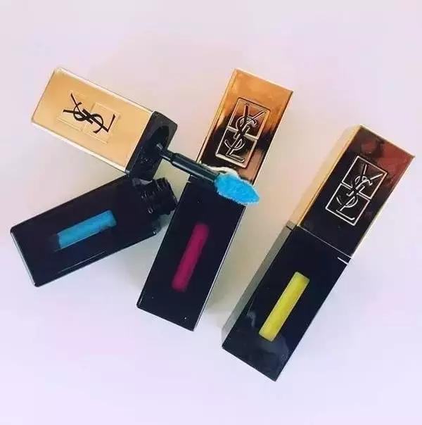 ysl黑盖哑光唇釉38chilispirit,ysl红管唇釉颜色推荐