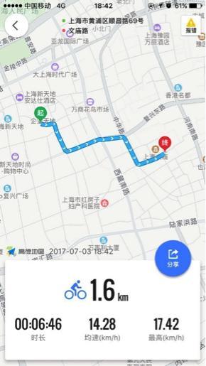高德地图怎么设置扫码骑共享单车,高德地图怎样还单车