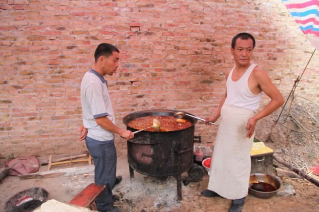 陕西哈水面火锅,陕西哈水面的配方