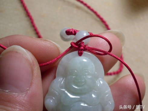 翡翠玉绳子绑法,绑翡翠教程
