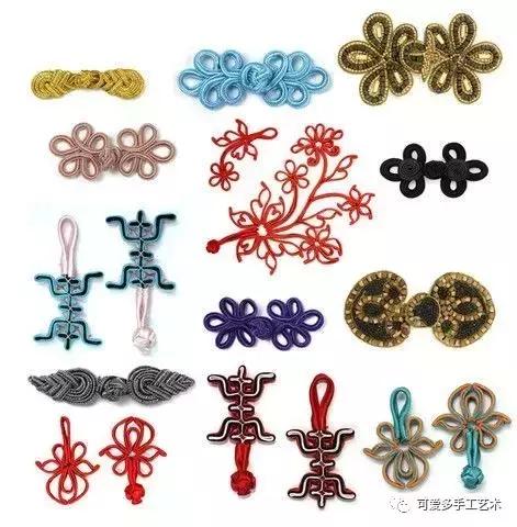 手工盘扣最简单版,用布做盘扣慢动作教程