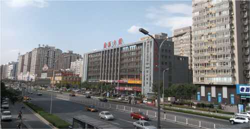 北京长安街以前和现在的变化,北京市两广大街