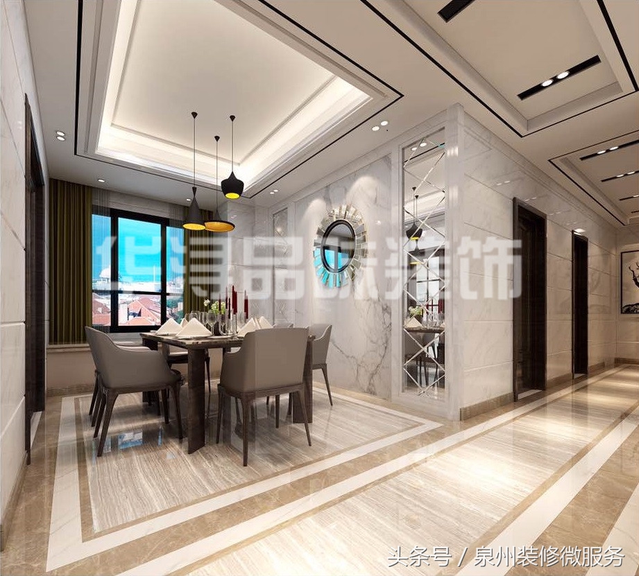 泉州装修公司好看又便宜,泉州香槟国际户型图