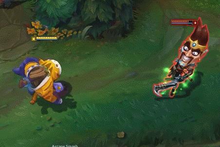 lol喵凯回城,lol愚人节大头德莱文