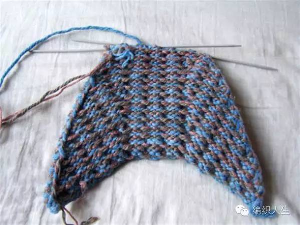 棒针毛线拖鞋编织教程全过程简单,毛线拖鞋棒针水草花编织视频