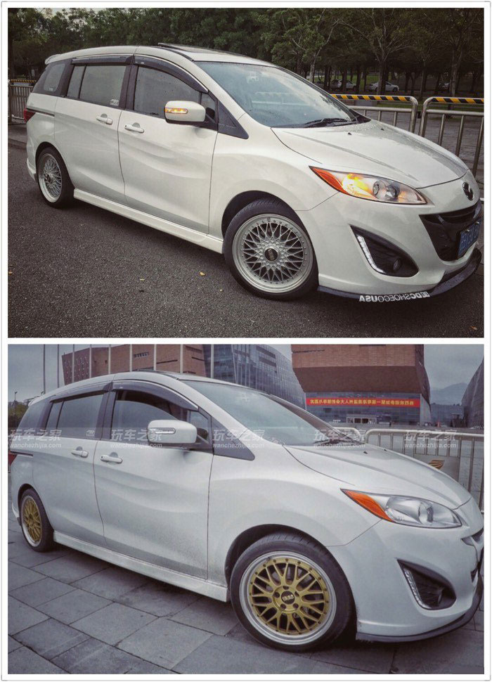 马自达5可以改装多大轮毂 (马自达5mpv)