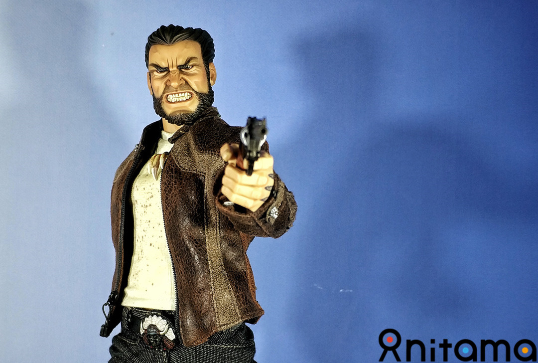 黑道金刚狼-黑帮王国1/6方块5幽灵狼套装测评