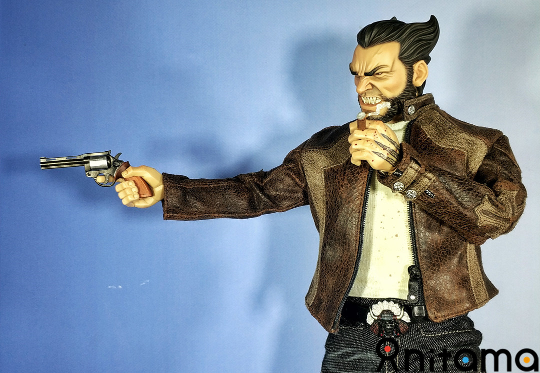 黑道金刚狼-黑帮王国1/6方块5幽灵狼套装测评