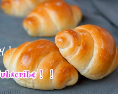 奶油面包卷饼干,咸味黄油面包卷