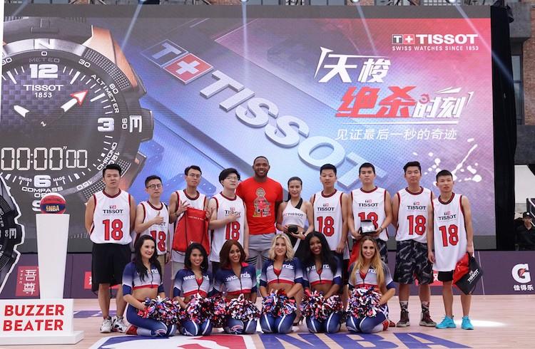 这一刻该你上场天梭表绝杀时刻篮球对决首战成都