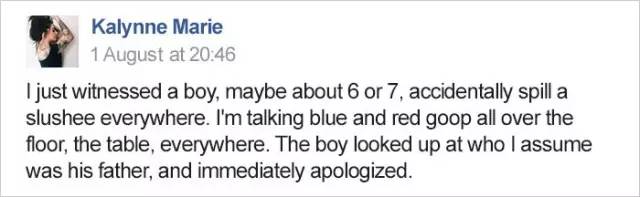 面对被儿子弄得到处都是的沙冰，这个父亲的做法值得每个父母深思