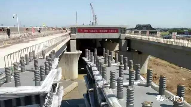 苏州护城河隧道开通时间,苏州护城河改造工程
