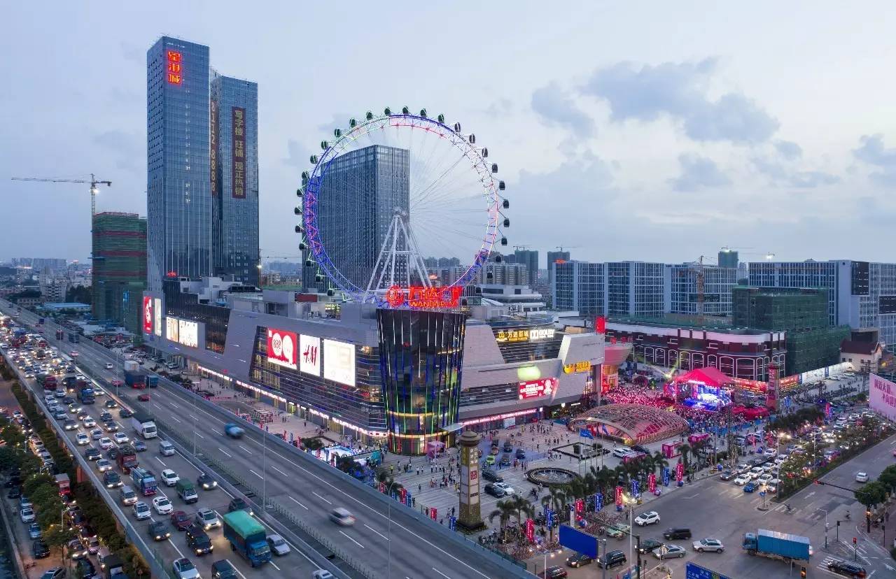 广州万达广场排名第一,广州金沙洲星港万达广场