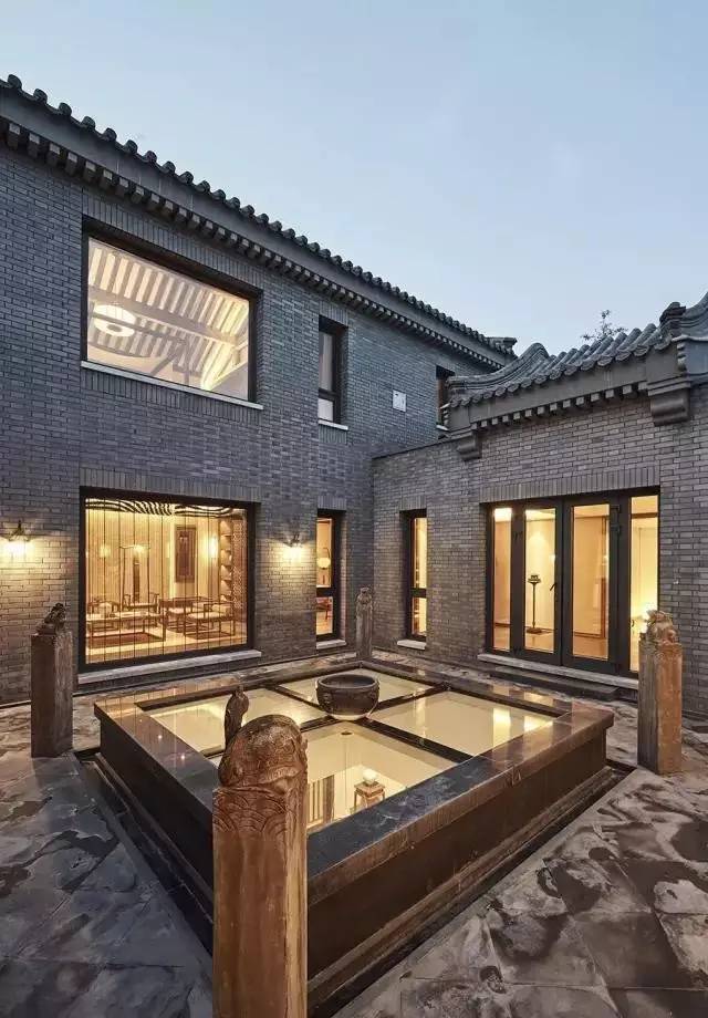 锦江区中式四合院别墅设计,1000多平四合院新中式装修