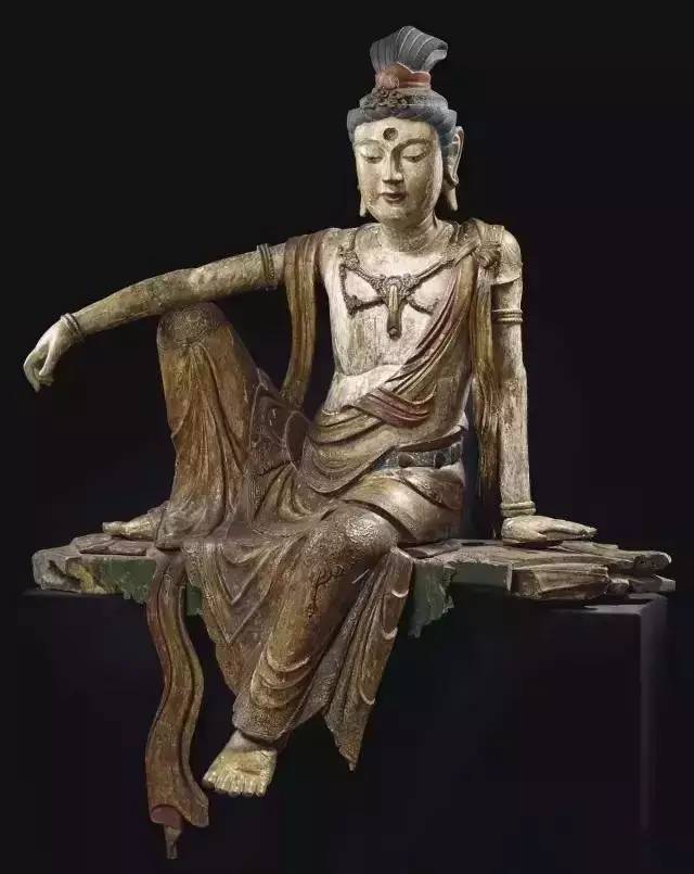 古代木刻佛像,中国古代寺庙木雕佛像