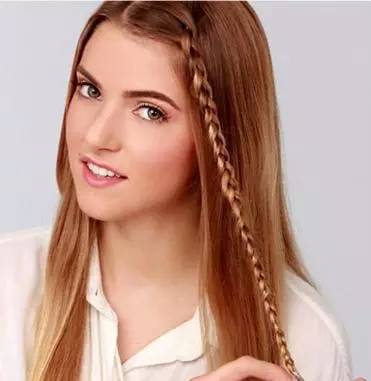 长直发帅气扎发,适合黑长直发的扎发