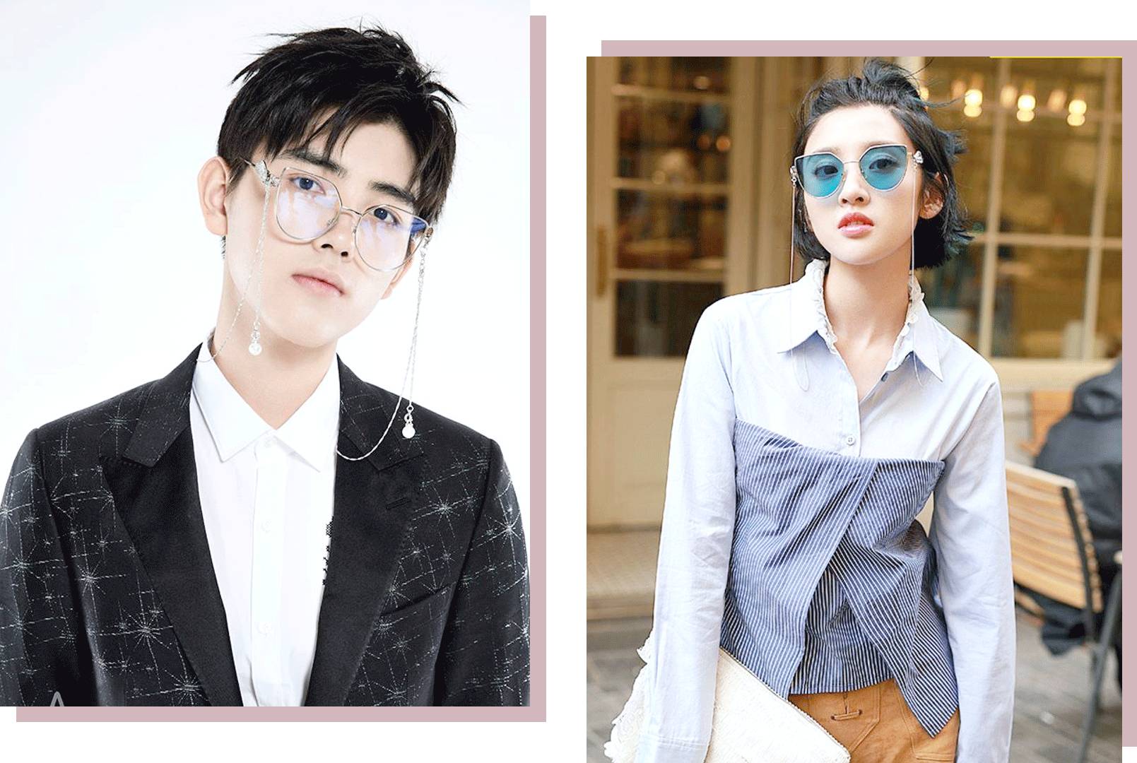 适合圆脸短脸戴的太阳眼镜,圆脸大脸适合的眼镜测评