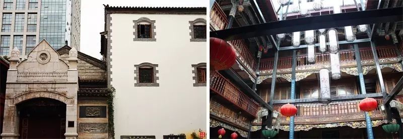 昆明民国时期中和巷老民居老照片,美丽风景昆明老街古香古色