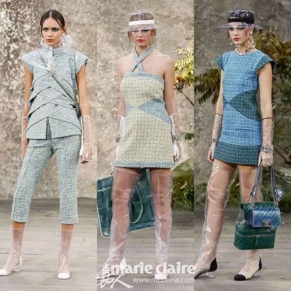 跟GD和表姐来到香奈儿“水帘洞”，看完我开始期待下雨天！