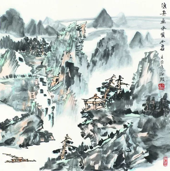 谢麟专注力,谢麟书法