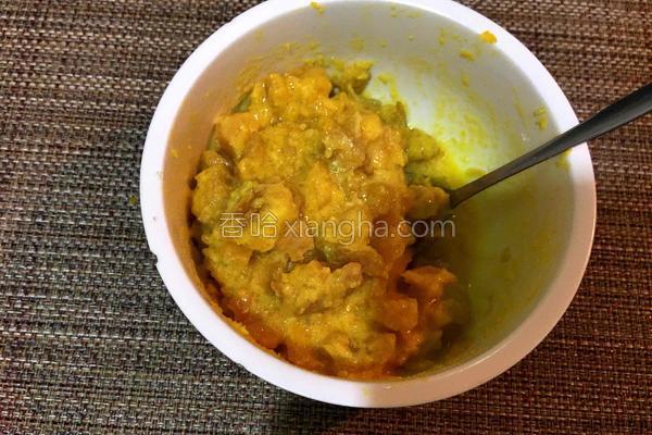 咸蛋黄肉松馅炼乳,咸蛋黄肉松馅