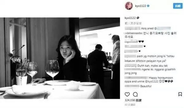 在西班牙街头这般你侬我侬好想去那里偶遇双宋夫妇