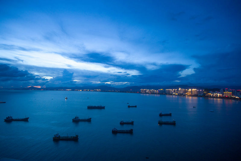 感受三亚的大海,三亚凤凰岛海景美照