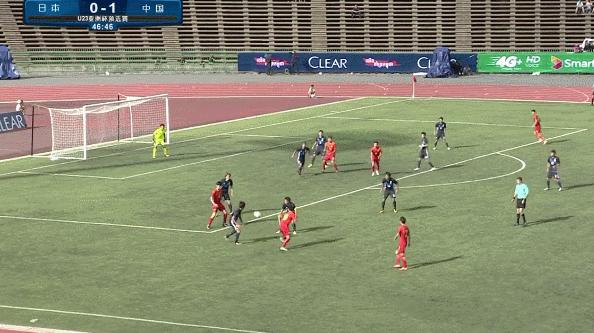 u23国足0比1不敌10人日本队,u23国足终结奥预赛7连败