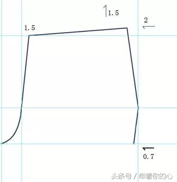 服装裁剪教学哈伦裤,女牛仔裤裁剪教程和尺寸