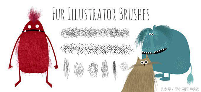 ai笔刷免费版,ai毛笔笔刷下载