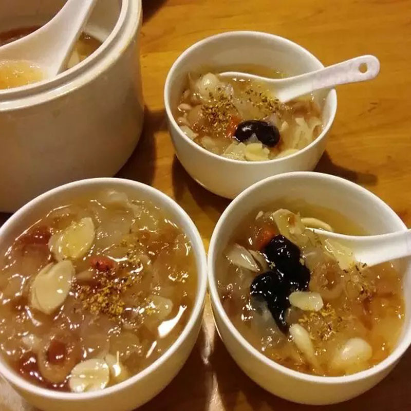 桃树流胶怎么做好吃,观赏桃树上的桃胶怎样做才好吃