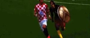 当足球遇到特效搞笑视频,足球慢动作里的特效