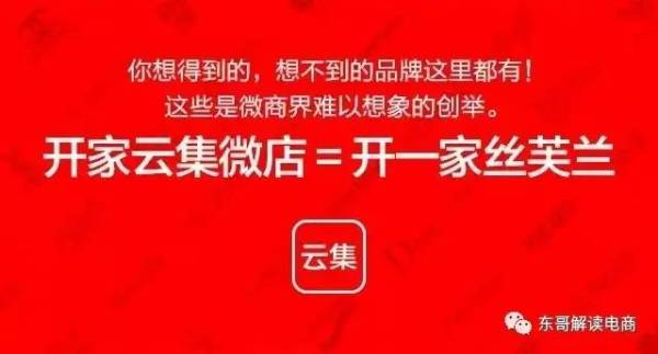 云集微店与传统电商的异同点,云集微店属于什么类型的社交电商