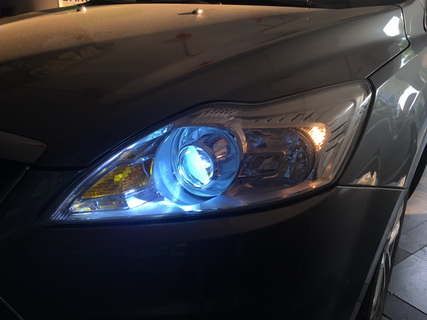 金华福克斯改装大灯,福特福克斯杭州车灯改装店