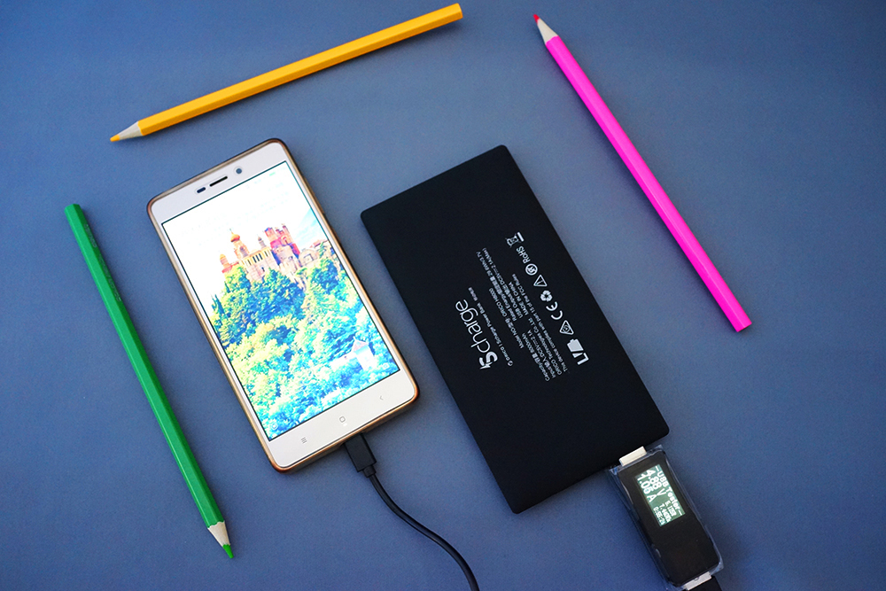 迷你超薄快充大容量充电宝测评,轻磁5000毫安超薄磁吸无线充电宝