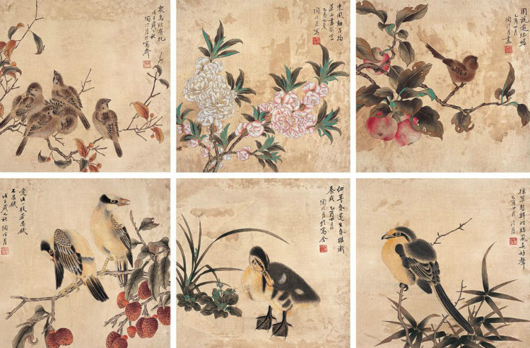 海派花鸟画谁的比较好,海派名家张雄花鸟画