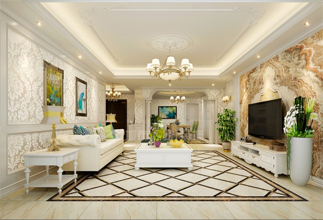 西安-“她浪漫多情，有点想入非非”欧式风格紫禁长安180㎡