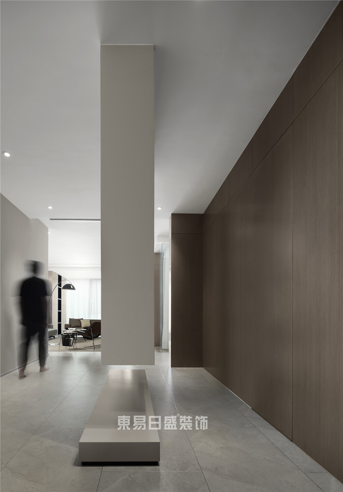 南京110平轻奢装修全包,2万装修140平毛坯房极简风效果图