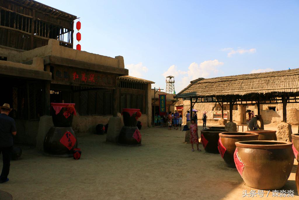 西部影视城荒凉,西部影视城漫天黄沙