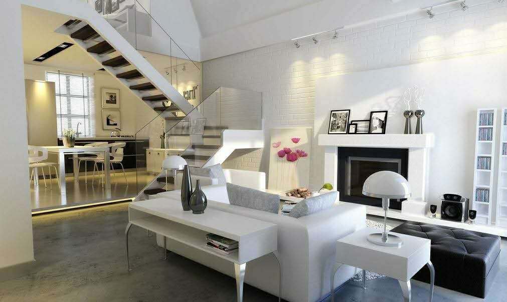 适合北欧风的客厅瓷砖,北欧简约风瓷砖上墙装修