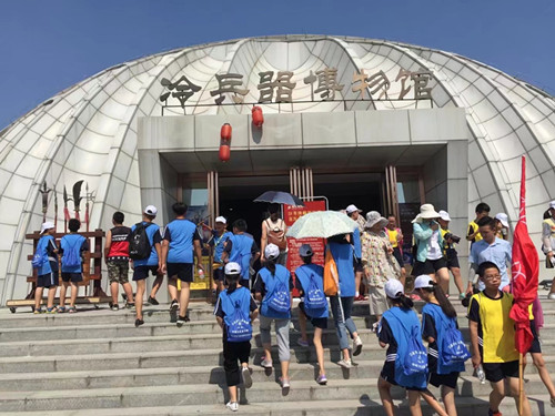 石泉县青少年活动中心参加陕西省校外活动中心传统夏令营活动