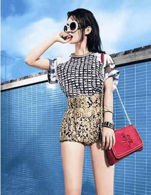 同样穿“尿不湿”短裤，周冬雨被吐槽，赵丽颖却被赞时尚