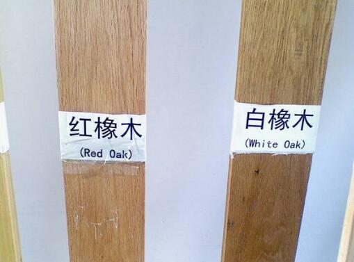 白橡木和红橡木的区别是什么,橡木木纹鉴别