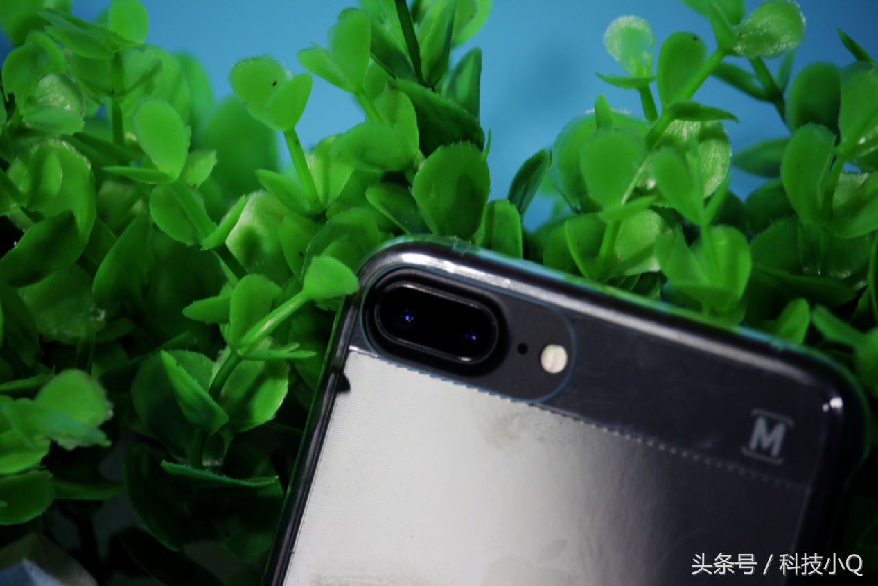 iphone7p玫瑰粉戴透明壳,百元的苹果手机iphone7