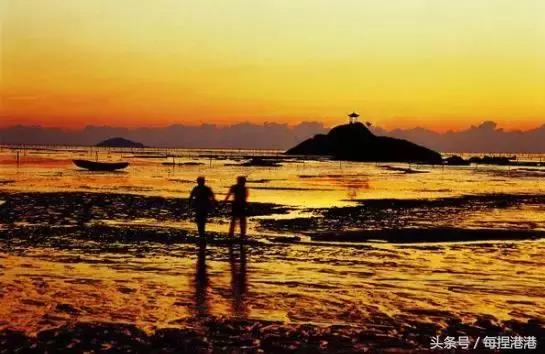 临海市南门坑沙滩,临海龙湾海滩景区